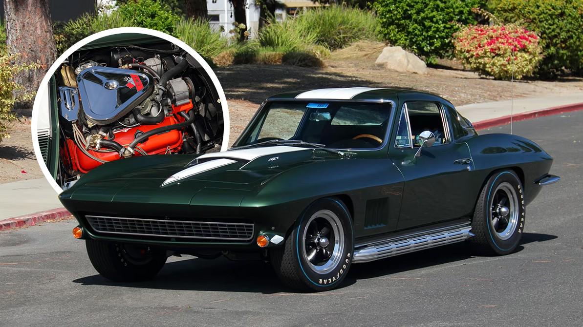 На торги выставят уникальный Corvette второго поколения