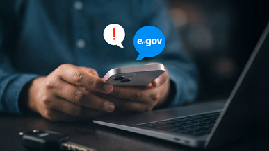 Алаяқтардың жаңа айласы: eGov порталынан келетін жалған SMS