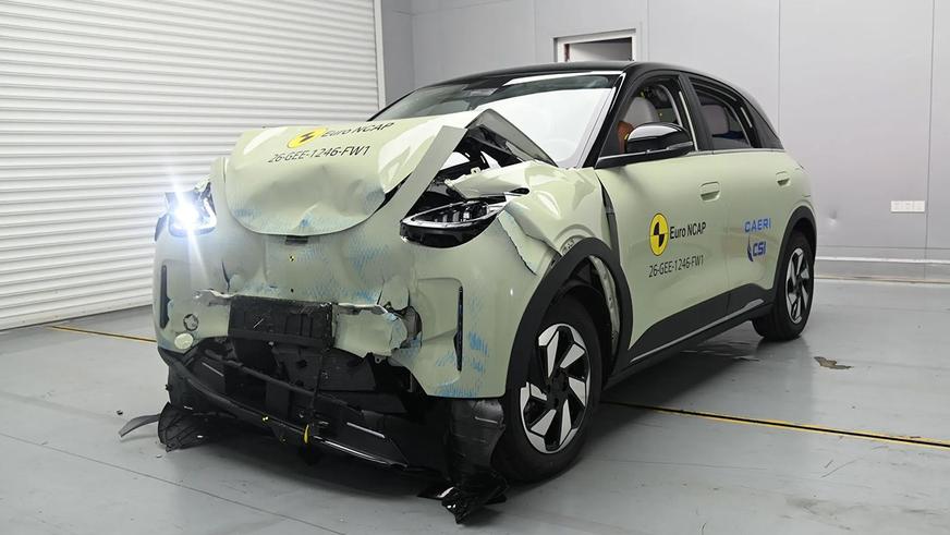 EuroNCAP проверила Geely EX2. Такой продаётся и в РК