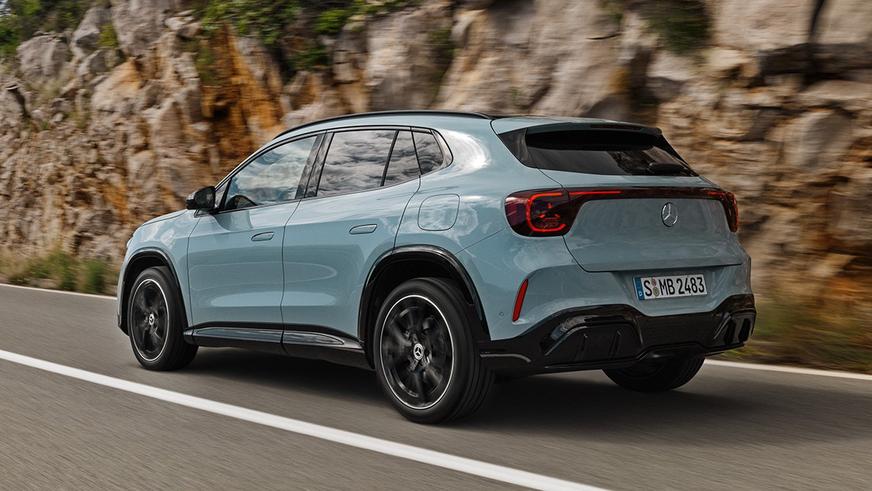Mercedes-Benz GLA перешёл на электротягу