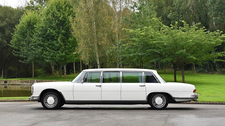 В продаже появился Mercedes-Benz Pullman, собранный для Джона Леннона