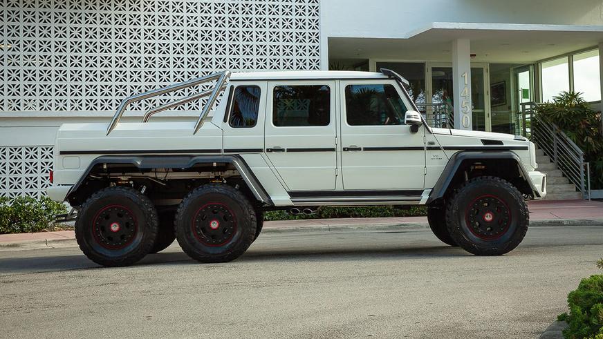 С молотка пустят почти новый Mercedes-Benz G63 AMG 6×6
