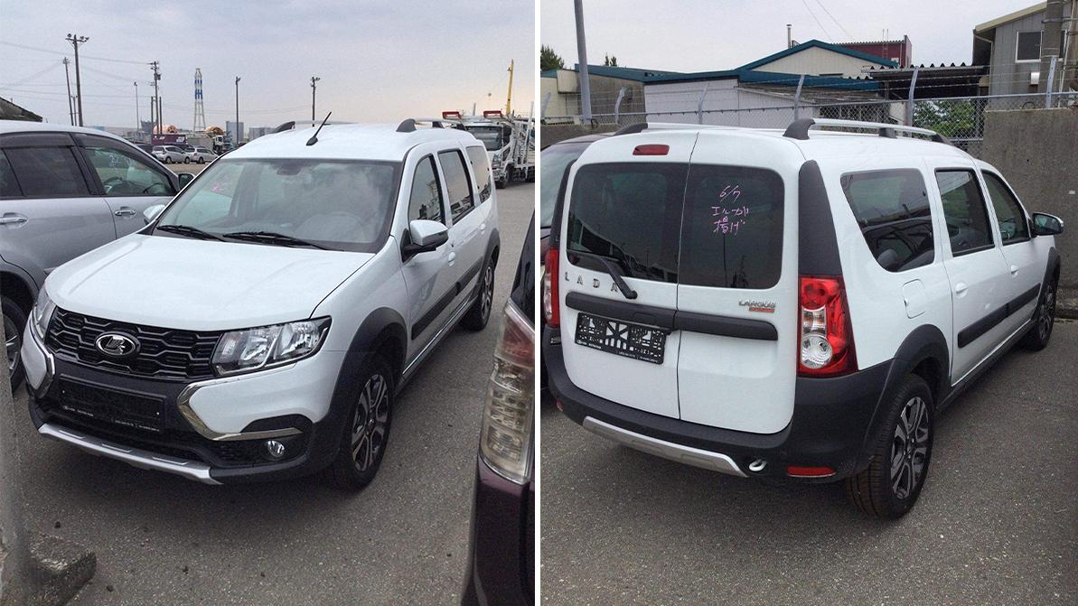 Фото дня: Lada Largus в Японии