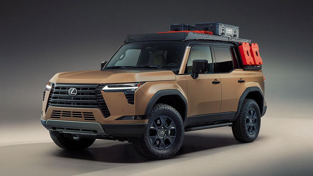 Lexus жол талғамайтын көліктері алыс сапарға дайын