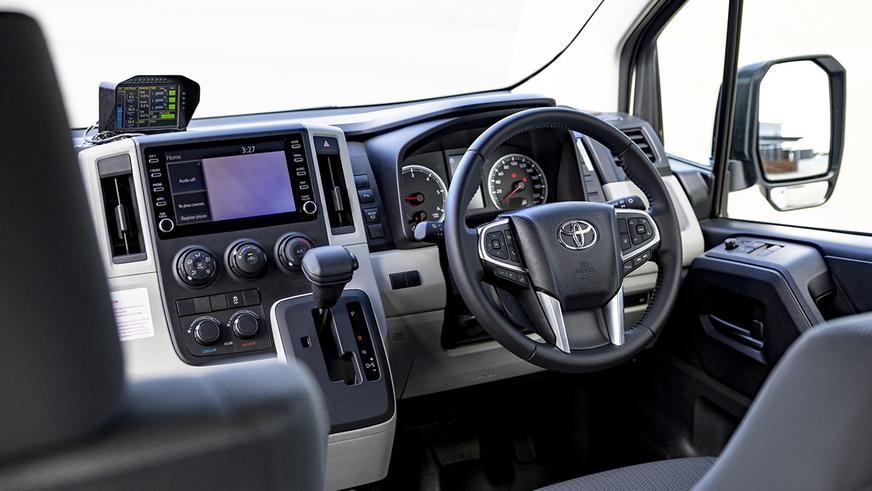 Toyota построила водородный HiAce с мотором от LC 300