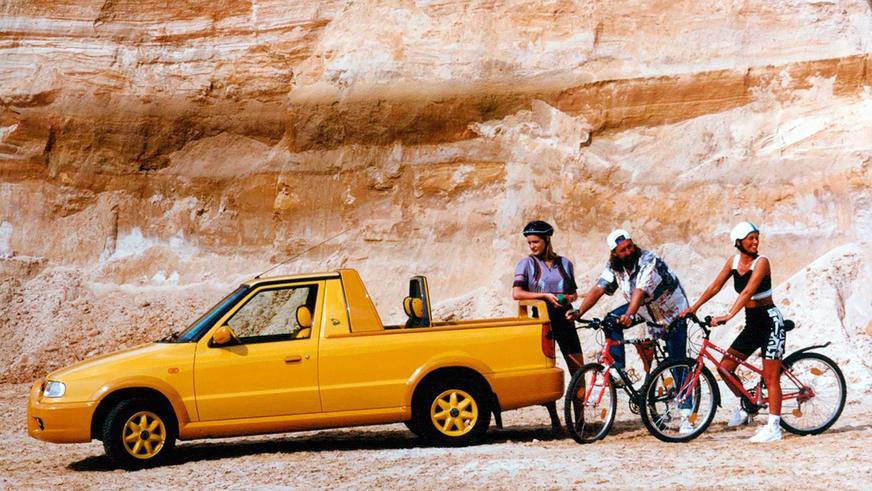 Škoda придумала легковой пикап в память о необычной Felicia