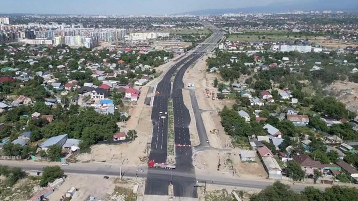 Алматыдағы Абай даңғылын ұзарту жұмыстары аяқталды