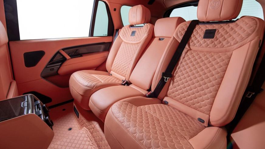 Представлен Brabus 600 Peetch — это персиковый Range Rover