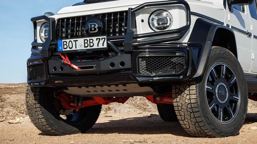 Brabus превратила &laquo;Гелендваген&raquo; в&nbsp;шестиколёсный пикап. Дважды