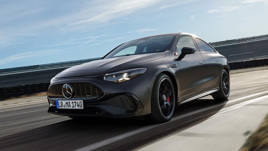 CLA 45 от AMG вернулся, но стал электромобилем