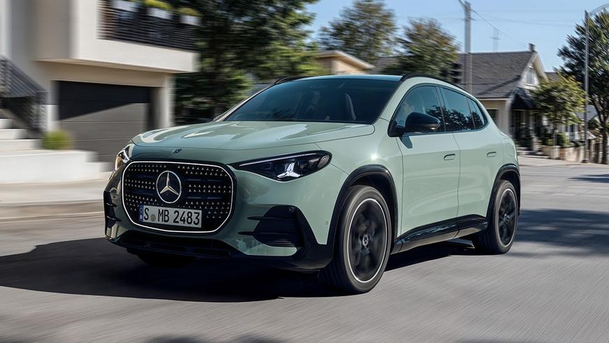 Mercedes-Benz GLA перешёл на электротягу