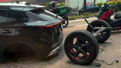 На Omoda 5 вновь оторвалась задняя ось