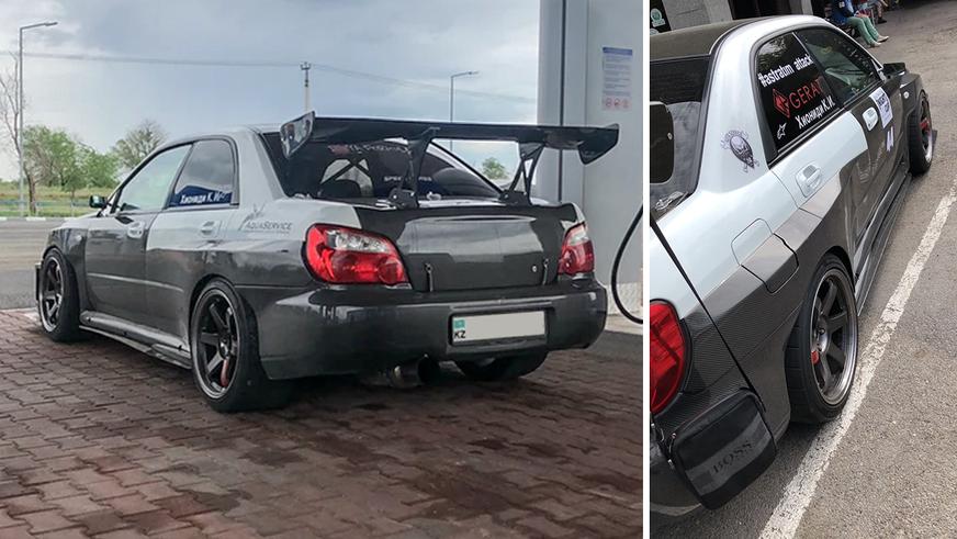 На Kolesa.kz продают карбоновую Subaru Impreza