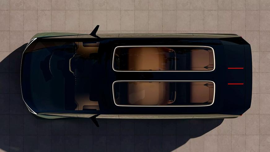 Lexus LS стал роскошным вэном с шестью колёсами