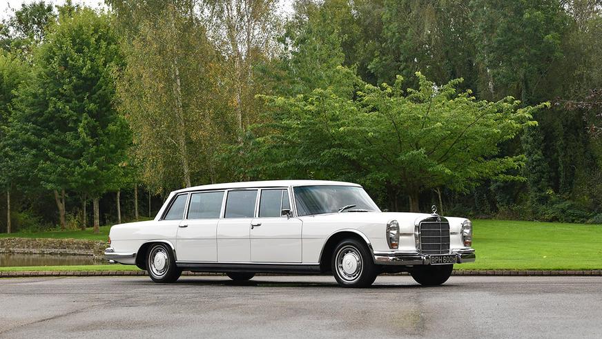 В продаже появился Mercedes-Benz Pullman, собранный для Джона Леннона