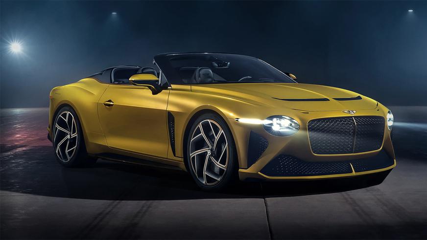 Bentley Bacalar показался в Лондоне и тут же спрятался в ящик