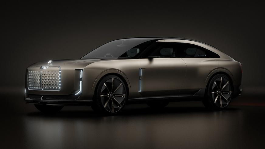 Bentley показала первый электрокар — экзотический 3-местный кроссовер