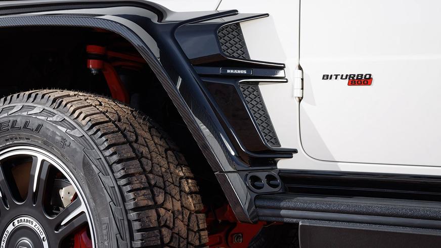 Brabus превратила &laquo;Гелендваген&raquo; в&nbsp;шестиколёсный пикап. Дважды