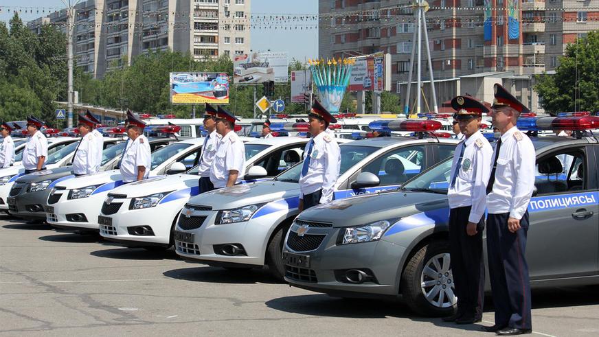 Автопарк полиции в Казахстане: вчера и сегодня