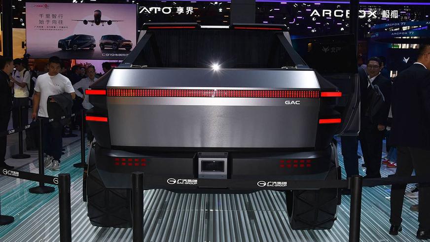 GAC выпустит свой Cybertruck. Концептуальный пикап станет серийным