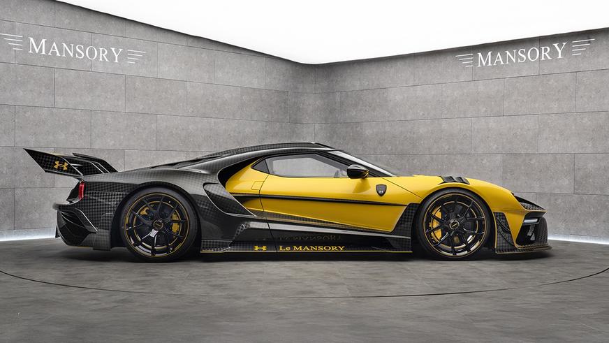 Ателье Mansory и марка спортивной одежды создали экстремальный Ford GT