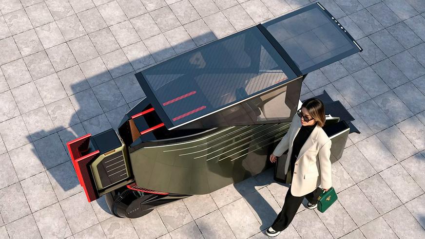 Lexus LS стал роскошным вэном с шестью колёсами