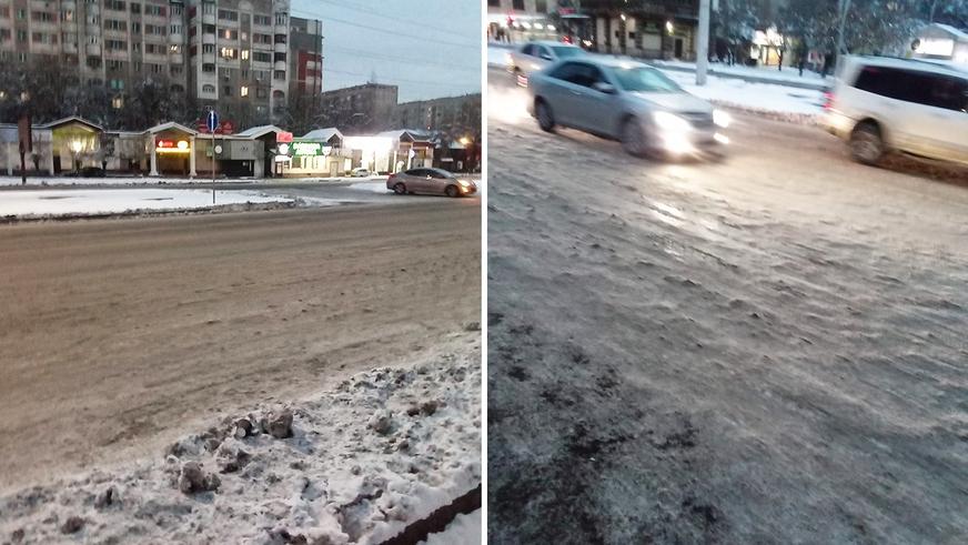 Осторожно, гололедица! Почему на улицах Алматы каток