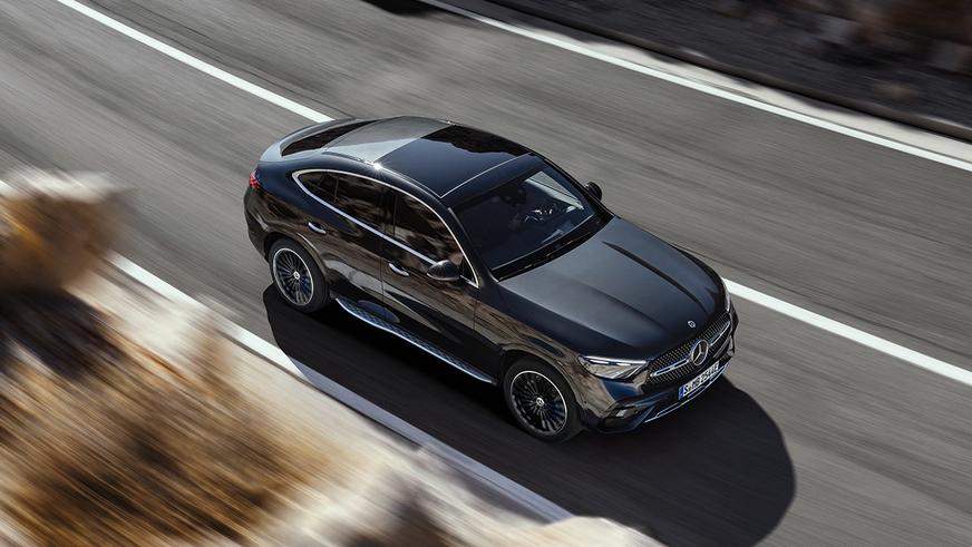 Новый Mercedes-Benz GLC Coupe получил только двухлитровые моторы