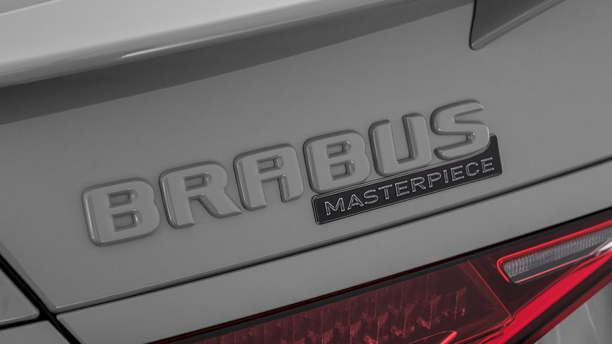 Монохромный Mercedes-Benz S-класса от Brabus: тысяча гибридных «лошадей»