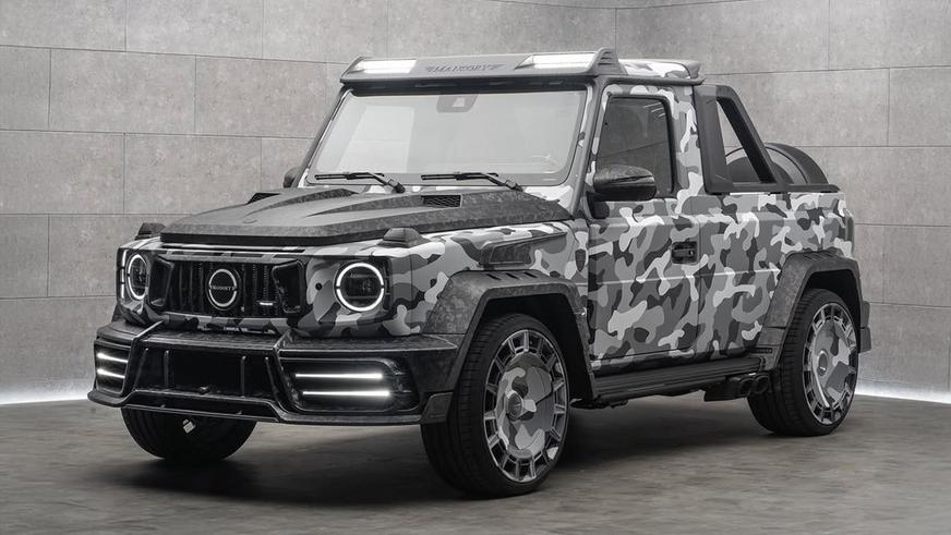 Ателье Mansory сделало из «Гелендвагена» двухместный пикап