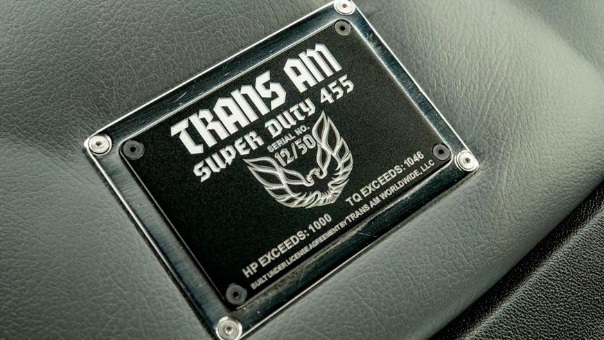 В США выставлены на продажу редкие Trans Am