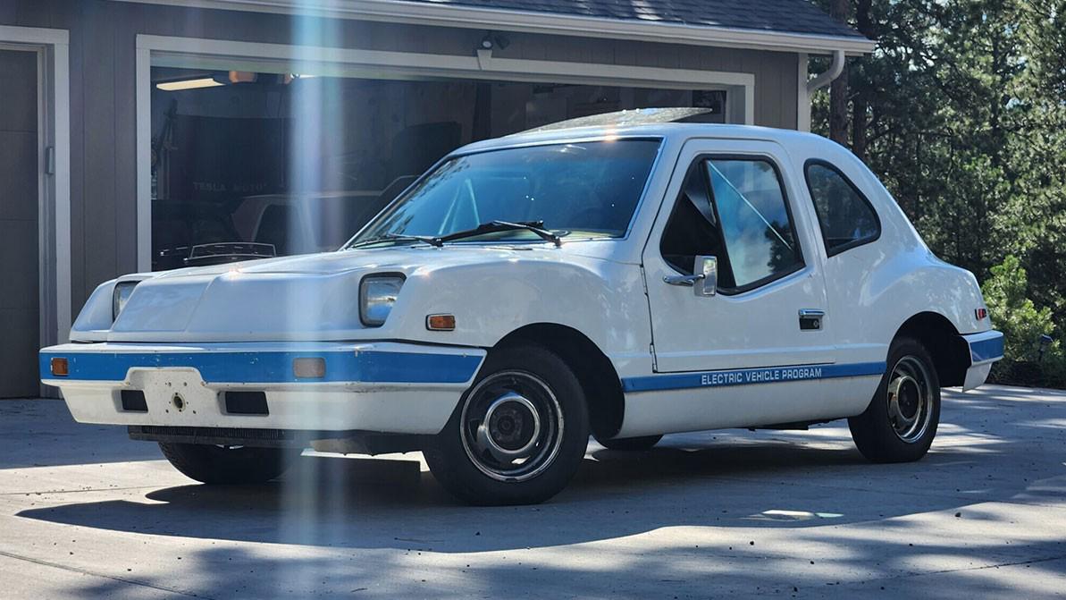 Редчайший прототип электрокара из 1980-х продают по цене двух Chevrolet Tracker