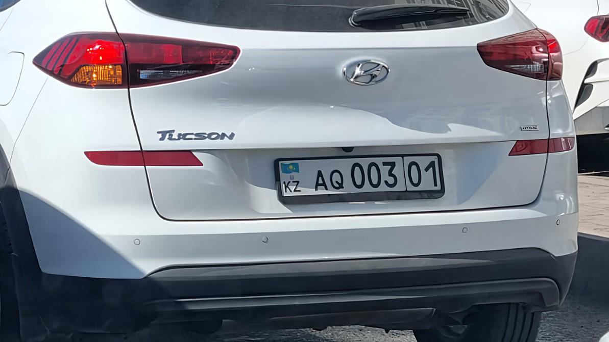 Ұлттық қауіпсіздік комитетіне тиесілі көліктер арнайы нөмір тағады