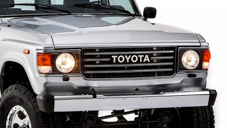 Toyota показала старый Land Cruiser с мотором от трёхсотки