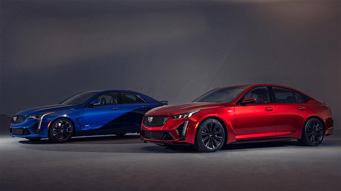 Представлены Cadillac CT4-V и CT5-V серии Blackwing