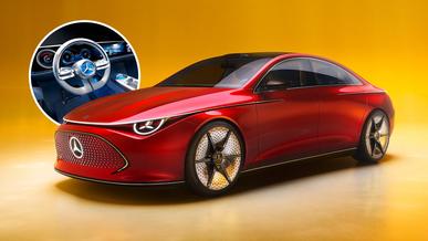 Mercedes-Benz электрлі CLA концептісін көрсетті