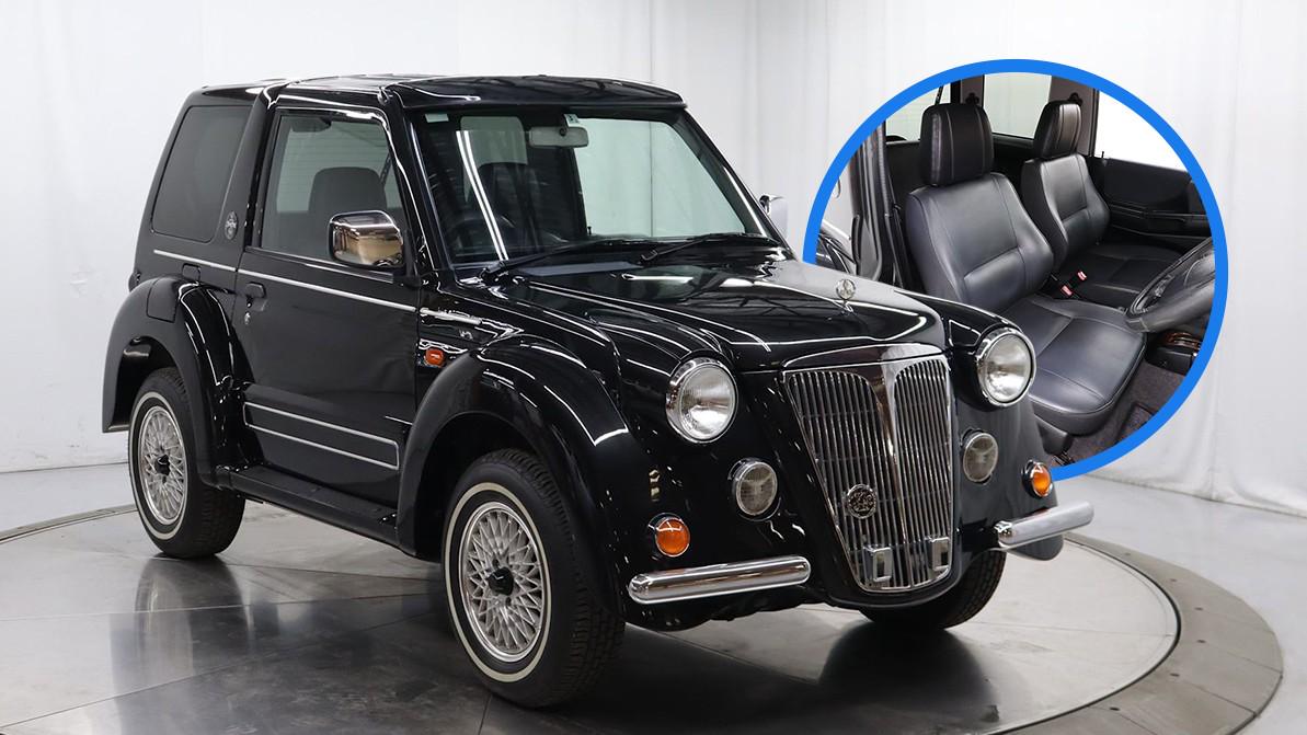 Необычный Pajero замечен в продаже