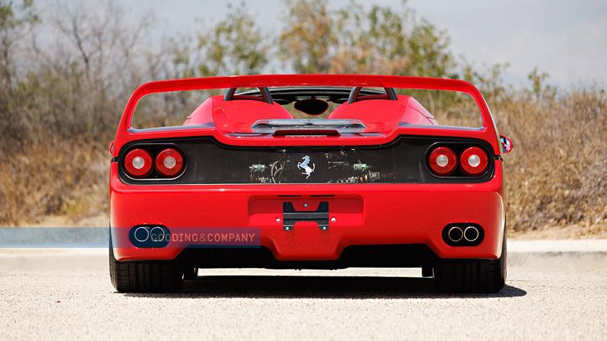 Ferrari F50, принадлежавшую Майку Тайсону, пустят с молотка