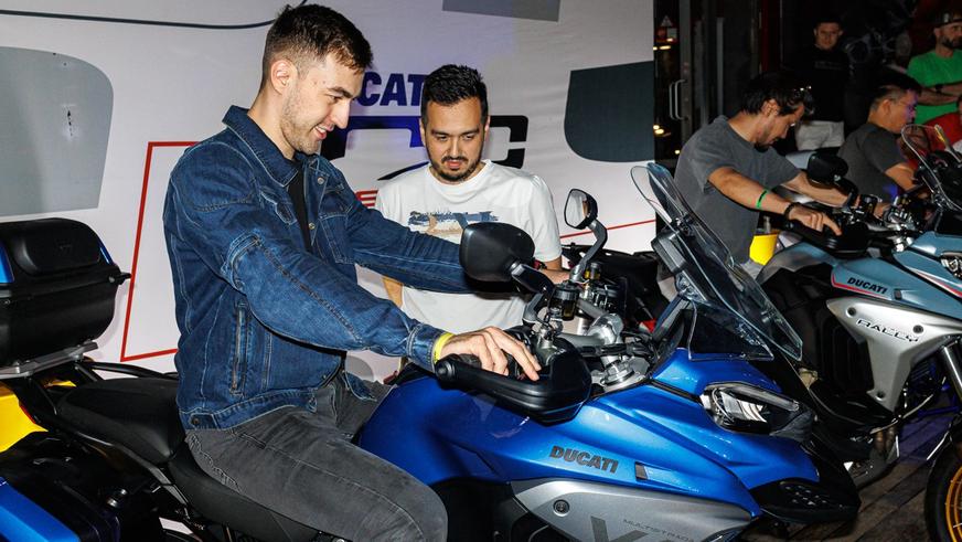 Обновлённый модельный ряд Ducati представили в Алматы