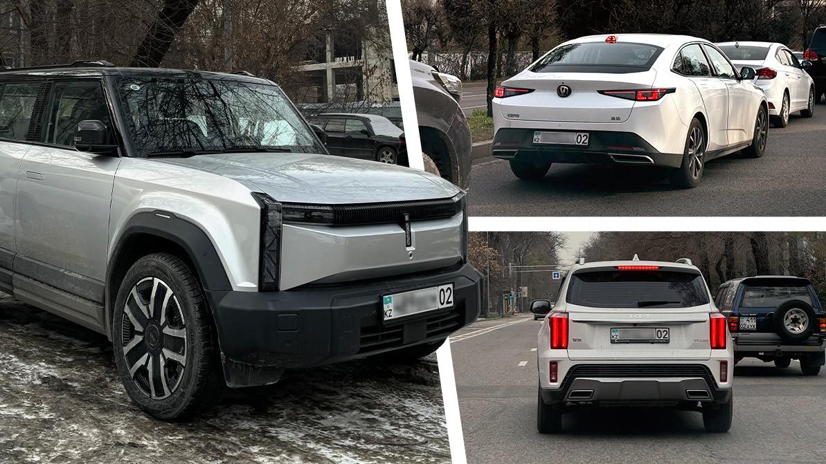 Необычные «китайцы», и не только, на дорогах Казахстана