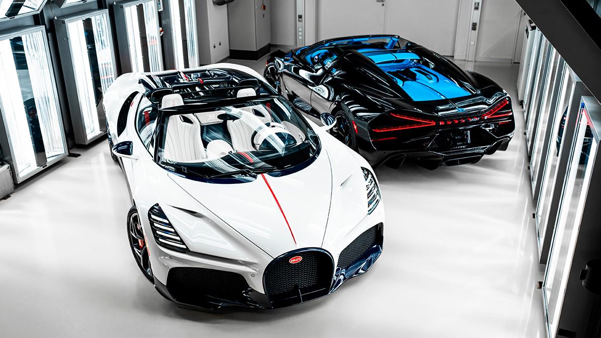 Bugatti показала первые товарные W16 Mistral по 5 миллионов долларов