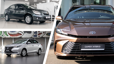 Toyota Camry вернулась в топ-10 продаж Казахстана по итогам августа