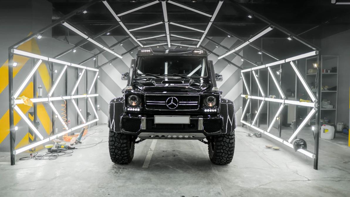 Найдено на Kolesa.kz: самодельный G500 4x42