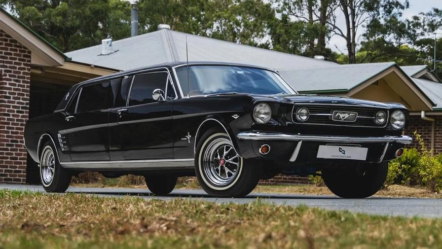 Лимузин Mustang с правым рулём пустили с молотка