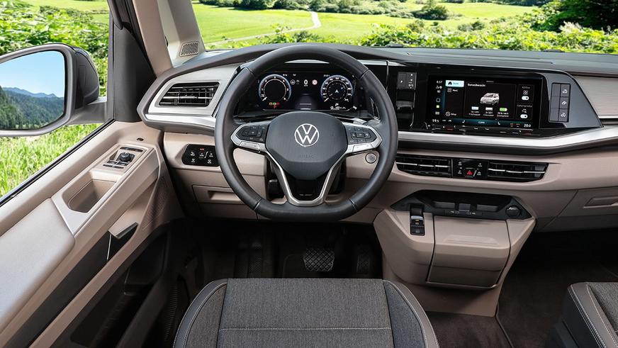 Гибридные VW Multivan и California стали полноприводными