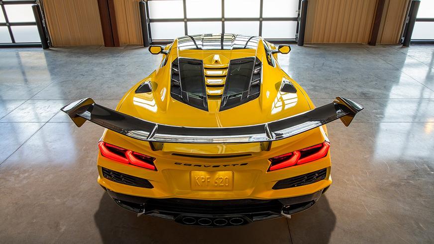 Chevrolet показала новый Corvette. У него 1064 силы