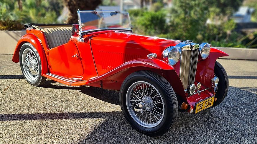 Обнаружен 74-летний родстер MG с пробегом всего 1340 км