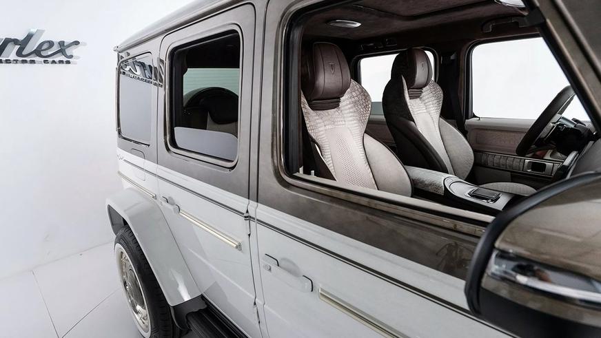 Сверхдорогой «Гелендваген» окрасили алмазной пылью