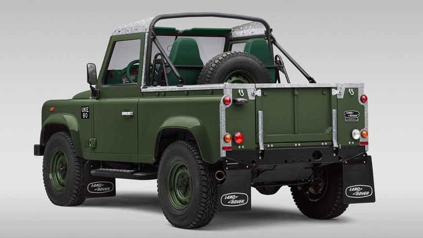 Классический Defender стилизуют под машину Уинстона Черчилля. Очень дорого