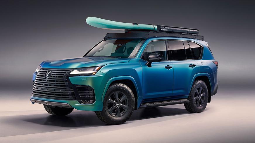 Lexus показала, как готовить внедорожники к путешествиям